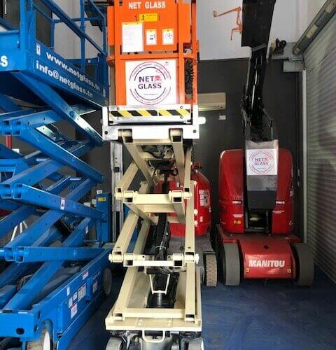 Nacelle à ciseau électrique - 8 mètres