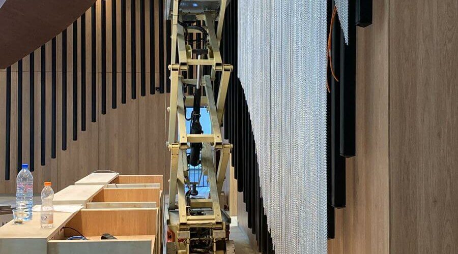 Nacelle à ciseau électrique - 8 mètres