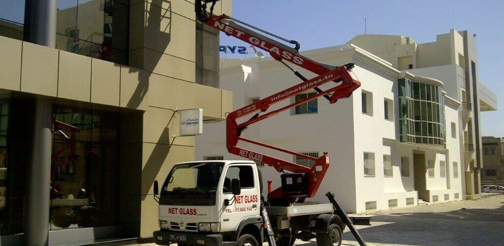 Nacelle sur camion -20 mètres