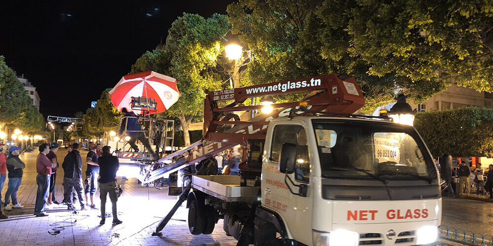 Nacelle sur camion -20 mètres