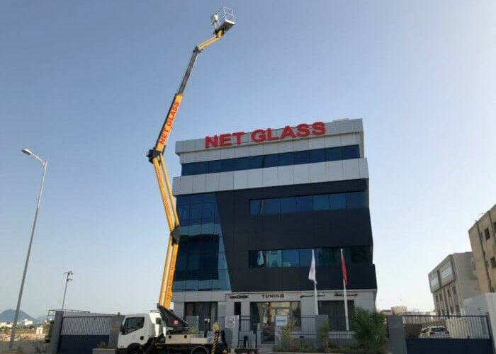 Nacelle sur camion -22 mètres