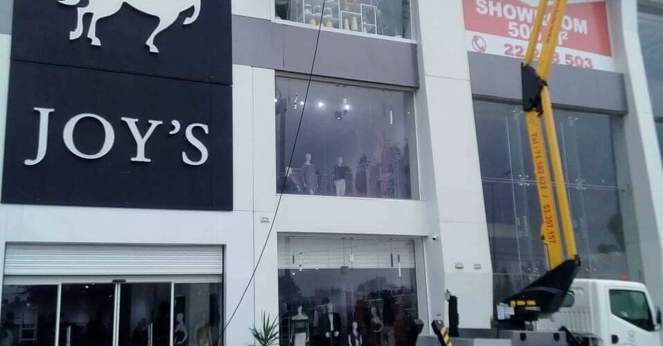 Nacelle sur camion -22 mètres