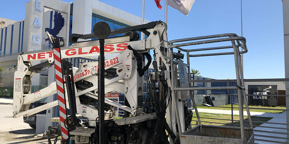 Nacelle sur chenille -14.65 mètres